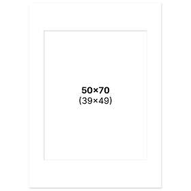 Pen Store Passepartout Vit 50x70 cm