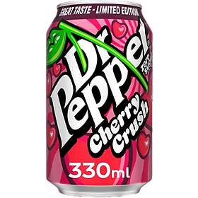 Cherry Dr Pepper Zero Crush 330ml x 24st