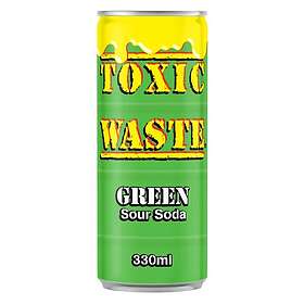 Toxic Waste Green Sour Soda 33cl