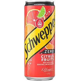 ZERO Schweppes Citrus Fruits 33cl