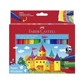 Faber-Castell Fiberspetspenna Jumbo Castle 12-p