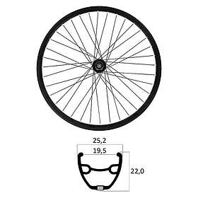 Mvtek E-bike 29´´ 6b Disc Tubeless Mtb Framhjul