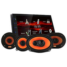 JVC KW-M180BT & GAS MAD X1-högtalare