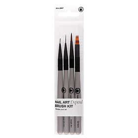Depend Nail Art Brush Kit 4 st