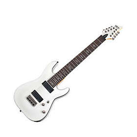 Schecter Demon 8 Vintage White