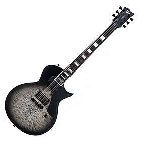 LTD EC-01 FT CHARCOAL BURST SATIN