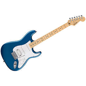 Fender Standard Stratocaster HSS MN White Pickguard Aqua Marine Metallic