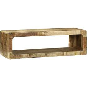 vidaXL TV Skåp 80x30x25 cm Massivt Trä Grovt Mangoträ