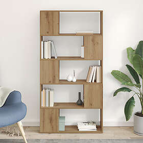 vidaXL TV-bord Artisan Ek Spånskiva 80 x 24 x 155 cm TV-bord