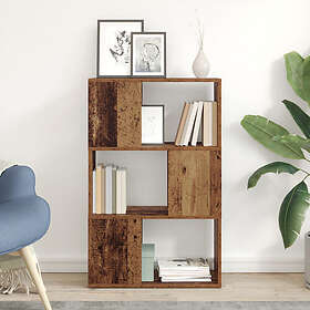 vidaXL Underhållningscenter Gammalt trä Konstruerat trä 60 x 24 x 94 cm