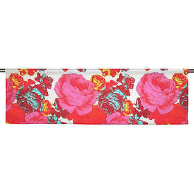 Mairo Baronessa Röd/Rosa Tyg Slät gardinkappa