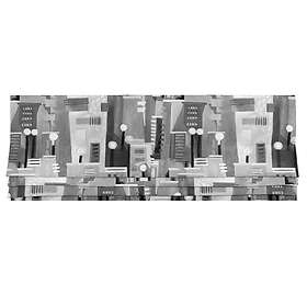 Kinnamark Town Grå Hissgardin