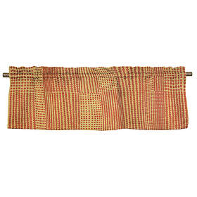 Almedahls Pricktyg Gul Veckad gardinkappa