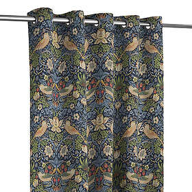 William Morris Strawberry Thief Indigo/Mineral Öljettlängd