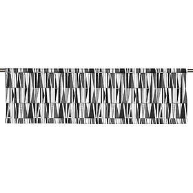 Kinnamark Stockholm Svart Slät gardinkappa