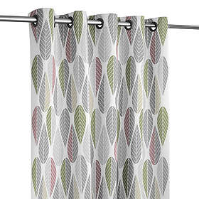 Arvidssons Textil Blader Grön/Grå Öljettlängd