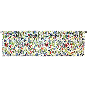 Ljungbergs Textil Herbarium Bomull/Lin Vit Slät gardinkappa