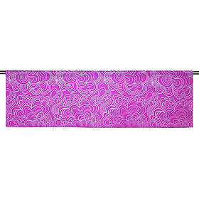 Mairo Blomma Rosa Slät gardinkappa