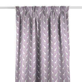 Arvidssons Textil Giraff Lila Gardinlängd