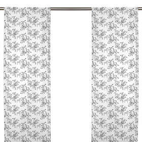Arvidssons Textil Kurbits mini Silver Panelgardin