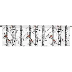 Arvidssons Textil Vinterdungen Vit Slät gardinkappa