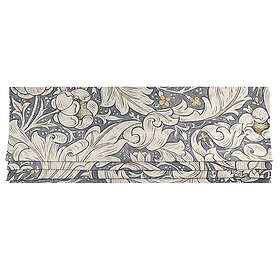 William Morris Pure Bachelors Button Print Black Ink Hissgardin