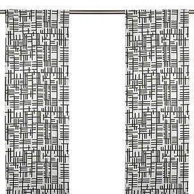 Almedahls Pickepin Svart Panelgardin