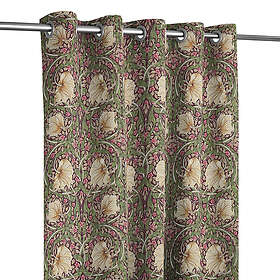 William Morris Pimpernel Aubergine/Olive Öljettlängd