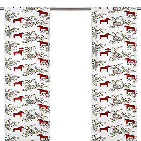 Arvidssons Textil Kurbits Röd Panelgardin