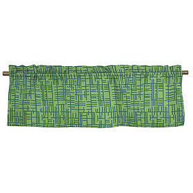 Almedahls Pickepin Grön Veckad gardinkappa