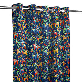 Arvidssons Textil Leksand mini multi/marinblå Öljettlängd