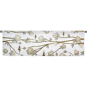 Mairo Ballerina Vit/Natur Slät gardinkappa