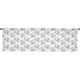 Arvidssons Textil Kurbits mini Silver Slät gardinkappa