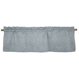 Spira Dotte Pos Dimblå Veckad gardinkappa