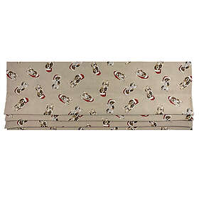 Collection Christmas Julhundar Beige Hissgardin