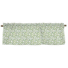 Mistel Borås Cotton Grön Veckad gardinkappa