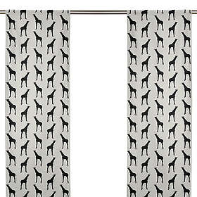 Arvidssons Textil Giraff Svart Panelgardin