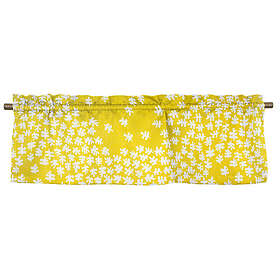 Borås Cotton Lager Gul Veckad gardinkappa