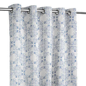 Borås Cotton Charlie Vit/Blå Öljettlängd