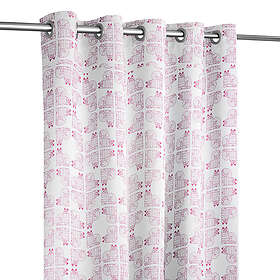 Borås Cotton Charlie Vit/Lila Öljettlängd