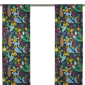 Ljungbergs Textil Melodi Svart Panelgardin