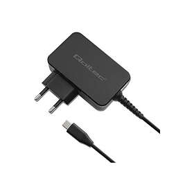 Qoltec GaN POWER PRO USB-C strömadapter 3-3,25A, 5-20V 65Watt