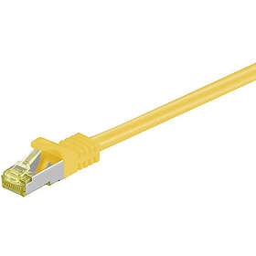 Goobay patch-kabel 50 cm gul