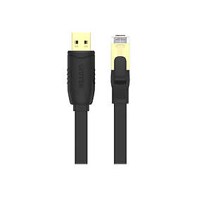 Unitek USB seriell kabel USB till RJ-45 1,8 m