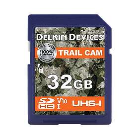 Delkin SDHC Trail Cam R100/W30 U3 (V30) 32GB