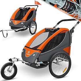 KESSER Barnvagn Cykelsläp 360° Roterbar