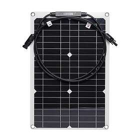 MTK Solpanel 20W monokristallin silikon böjbar solplatta för husbil bil yacht