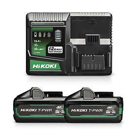 HiKOKI 2XBSL3640MVT+UC36YSL2 Laddpaket