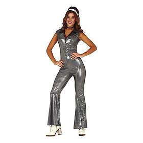 Disco Jumpsuit Maskeraddräkt X-Large