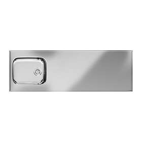 Purus Basic F PBF-1800 Diskbänk 1800x600x30 mm, vändbar, rostfri